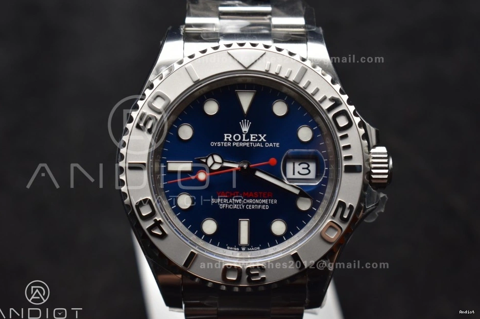 Clean Best Blue VR3235 1:1 904L 126622 Bracelet on Dial Edition SS Steel Yacht-Master 0505